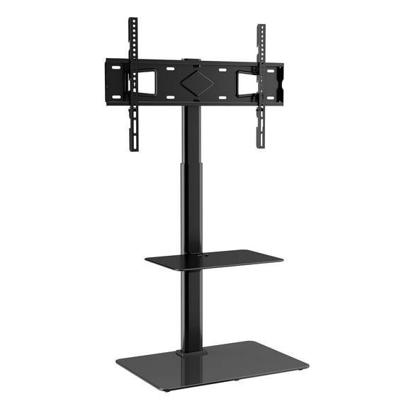 KFFKFF TV Stand Mount Swivel Universal TV Stand for 32"-65" TVs Adjustable Height
