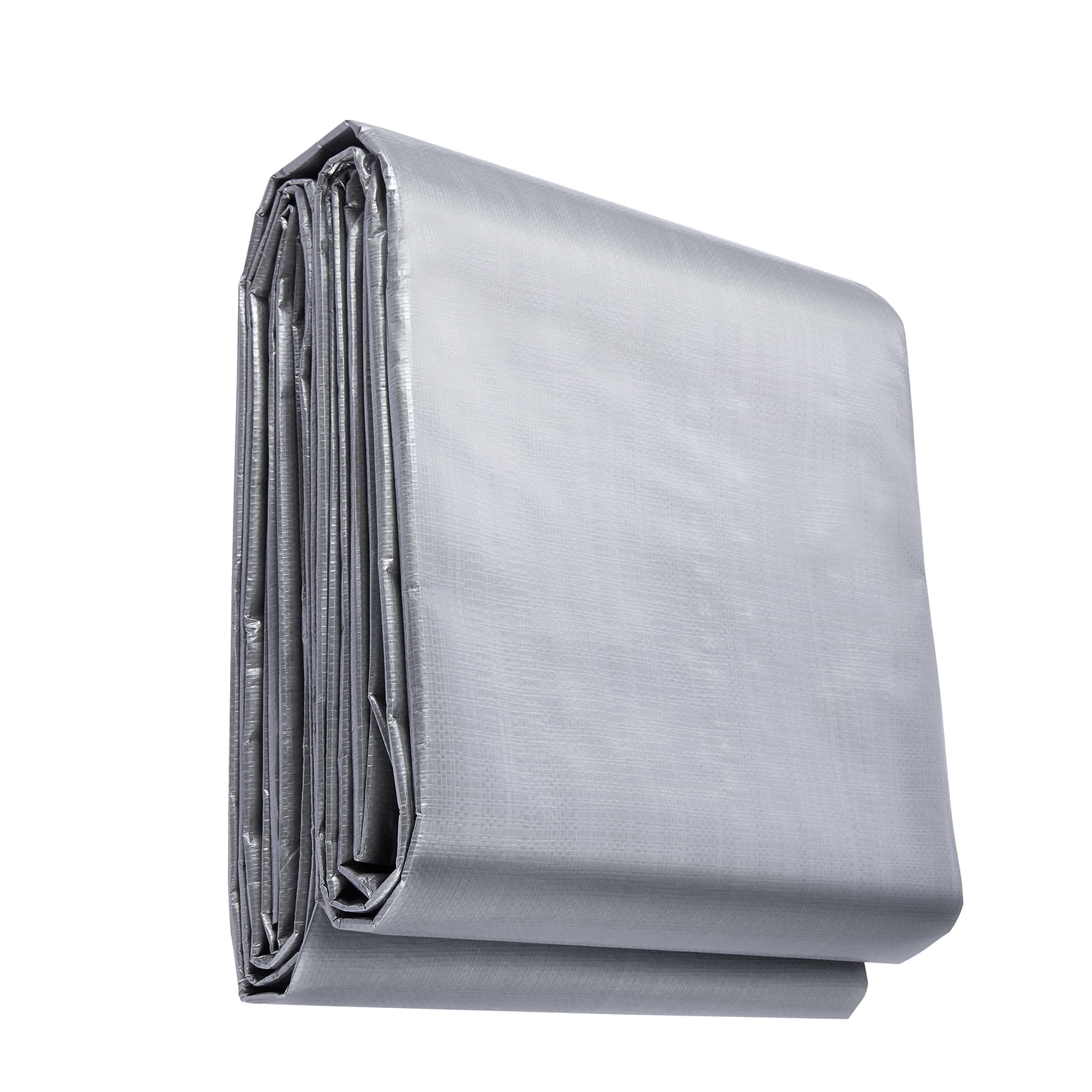KFFKFF Tarp Heavy Duty Waterproof 16 x 20 ft 10Mil Plastic Poly Tear UV Resistant