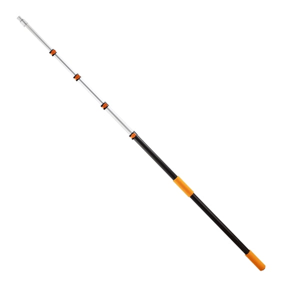 KFFKFF Telescopic Extension Pole, Adjustable 4.66-19 FT Multi-Use Extendable Pole, Durable Aluminum Alloy Paint Pole with Flip-Lock Mechanism, Ideal for Painting, Dusting, and Cleaning Tasks