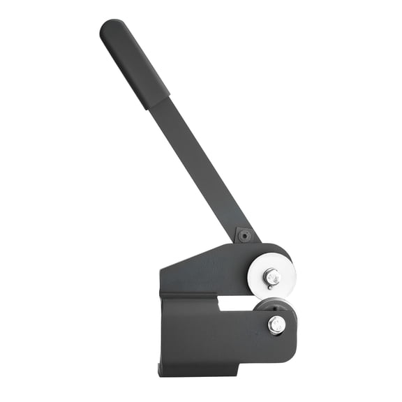 Kffkff Throatless Rotary Hand Shear, 16-Gauge Metal Cutter with 0.06 in Capacity, Durable Construction, Mountable Design, Suitable for Cutting Steel