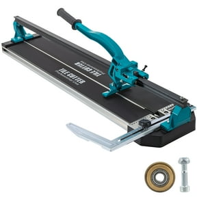 KFFKFF Tile Cutter 31", Manual Single Rail Design, Laser-Guided Precision, Durable Alloy Cutting Wheel, Comfortable Grip Handle, Precise Measurement for Tiles 0.24"-0.59" Thick