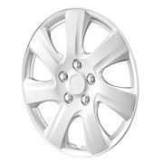 KFFKFF Tire Rim Protector, 16-inch Size, Robust & Long-lasting Anti-Scratch Hubcap featuring Snap & Valve Nozzle Opening, ABS & PC Hubcap offering Superior Firmness & Minimal Air Resistance