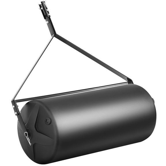 KFFKFF Tow Behind Lawn Roller Yard Roller 400 lbs Sand/Water Filled Sod Roller