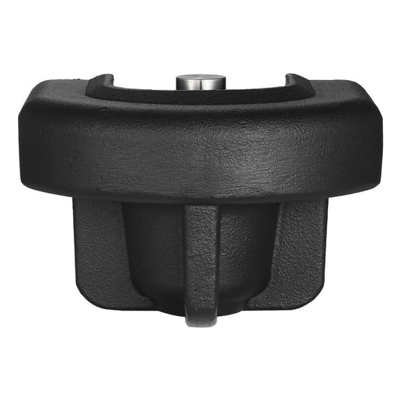KFFKFF Trailer Hitch Lock for 2-Inch Couplers, Durable Anti-Theft Ball Lock with 3 Keys, Resistant to Prying and Impact, Suitable for RVs, Boats, Off-Road Vehicles, and Trailers