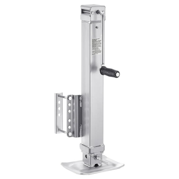 KFFKFF Trailer Support, 8000 lbs Stationary Weight Limit, Robust Rotating Weld-on Trailer Support, 28.5" Elevation Trailer Support Column with Lever for Recreational Vehicle Trailer