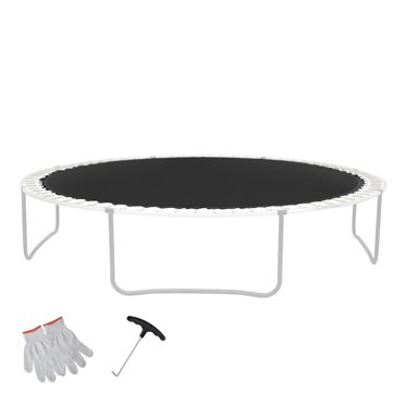 SkyBound 14ft Trampoline Mat Replacement With 72 V-Rings (Fits JumpKing JK14TR12-7205)