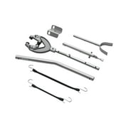KFFKFF Transom Protector, 26.9-62.2 in, Modifiable Marine Transom Protector with Robust Head, Rust-Proof Simple-to-Set-Up Transom Protectors for Under 150 HP Outboard Engine