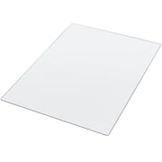 KFFKFF Transparent Office Chair Mat, 36 x 48-inch Floor Protector for Hard Surfaces, Designed for Rolling Chairs, Non-Slip and Simple to Maintain,Smooth Movement Under Desk Mat for Home or Office Use