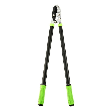 KFFKFF Tree Pruning Loppers, 32-inch Garden Anvil Clippers with Compound Mechanism, Razor-Sharp Steel Edge, Robust Tree Limb Shears with Up to 2 inch Diameter Cutting Capacity