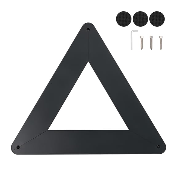 KFFKFF Triangle Hockey Passer, Durable Multi-Angle Rebounder, Hockey Passing Trainer, Stick Handling Aid, Suitable for On-Ice & Off-Ice Practice, Enhances Puck Control and Shooting Skills