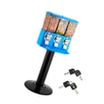 thumbnail image 1 of KFFKFF Triple Compartment Candy Vending Machine with Stand, Gumball and Candy Dispenser with Built-In Cash Box, Removable Design, Classic Candy Dispenser for Stores and Arcades, 1 of 9