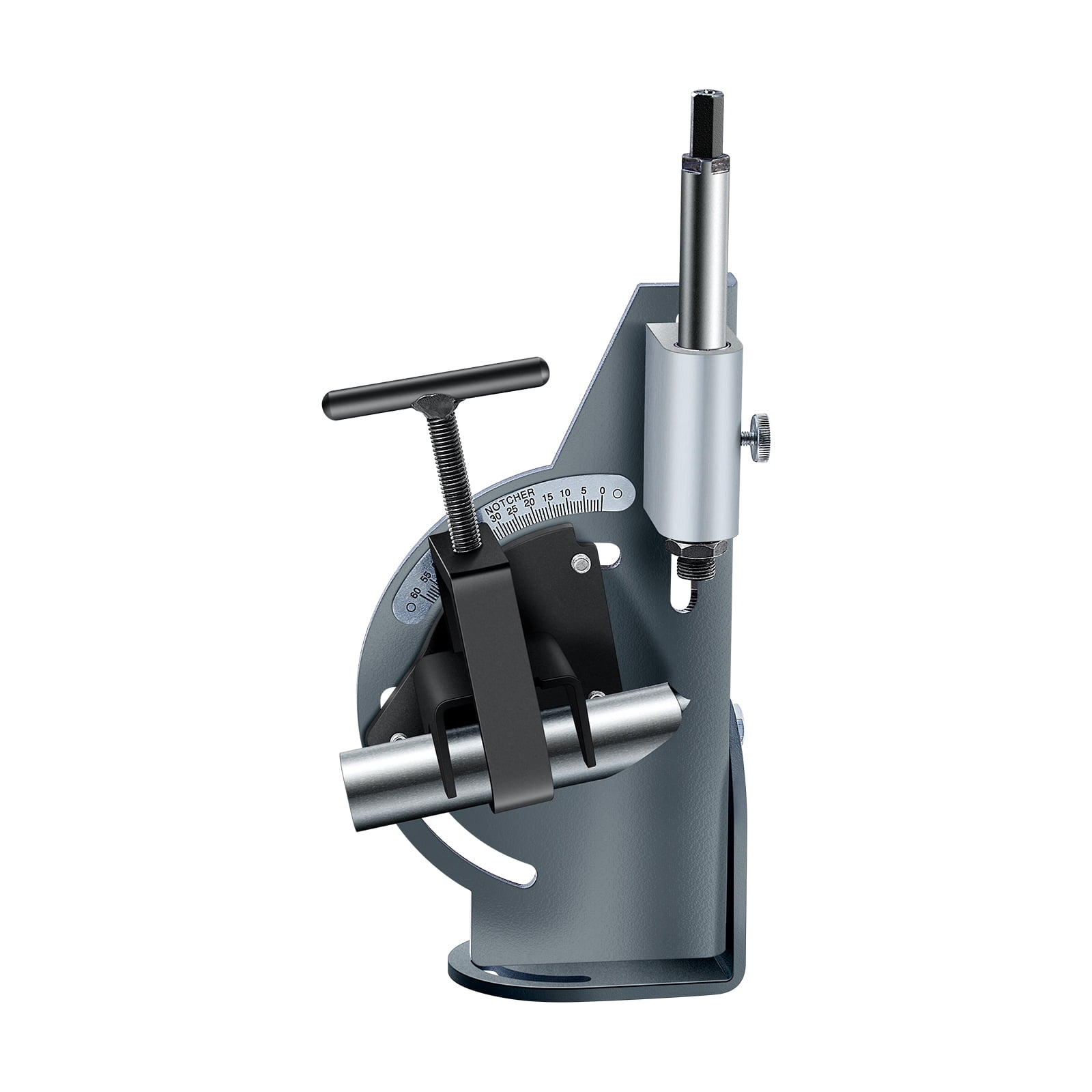 KFFKFF Tube Notcher, Adjustable from 0 to 60°, Suitable for 1/2 to 2 ...