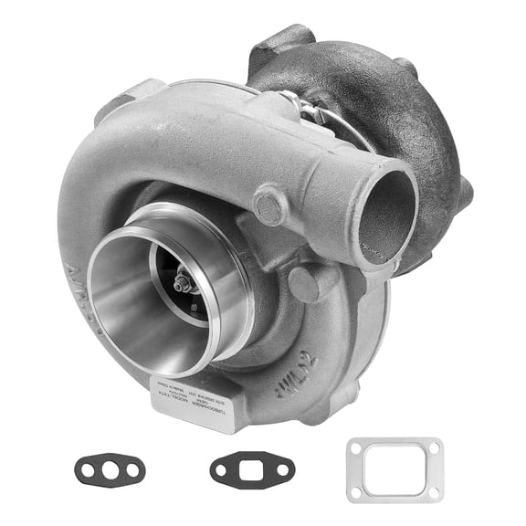 KFFKFF Turbocharger with Gasket Kit, Engine Turbo Replacement for Cars, Suitable for 1.5L-4.0L Engines, Heat-Resistant Turbo with Durable K418 Alloy Impeller