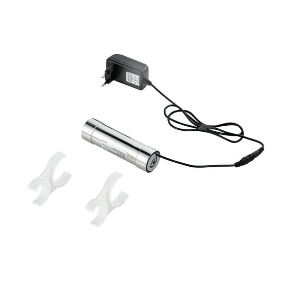 KFFKFF UV Water Sanitizer, 8W 1GPM, 110V Multifunctional Ultraviolet Water Sanitizer Filter with Stainless Steel Casing, Comprehensive UV Water Filter with Quartz Sleeve Suitable for Shower/Drinking