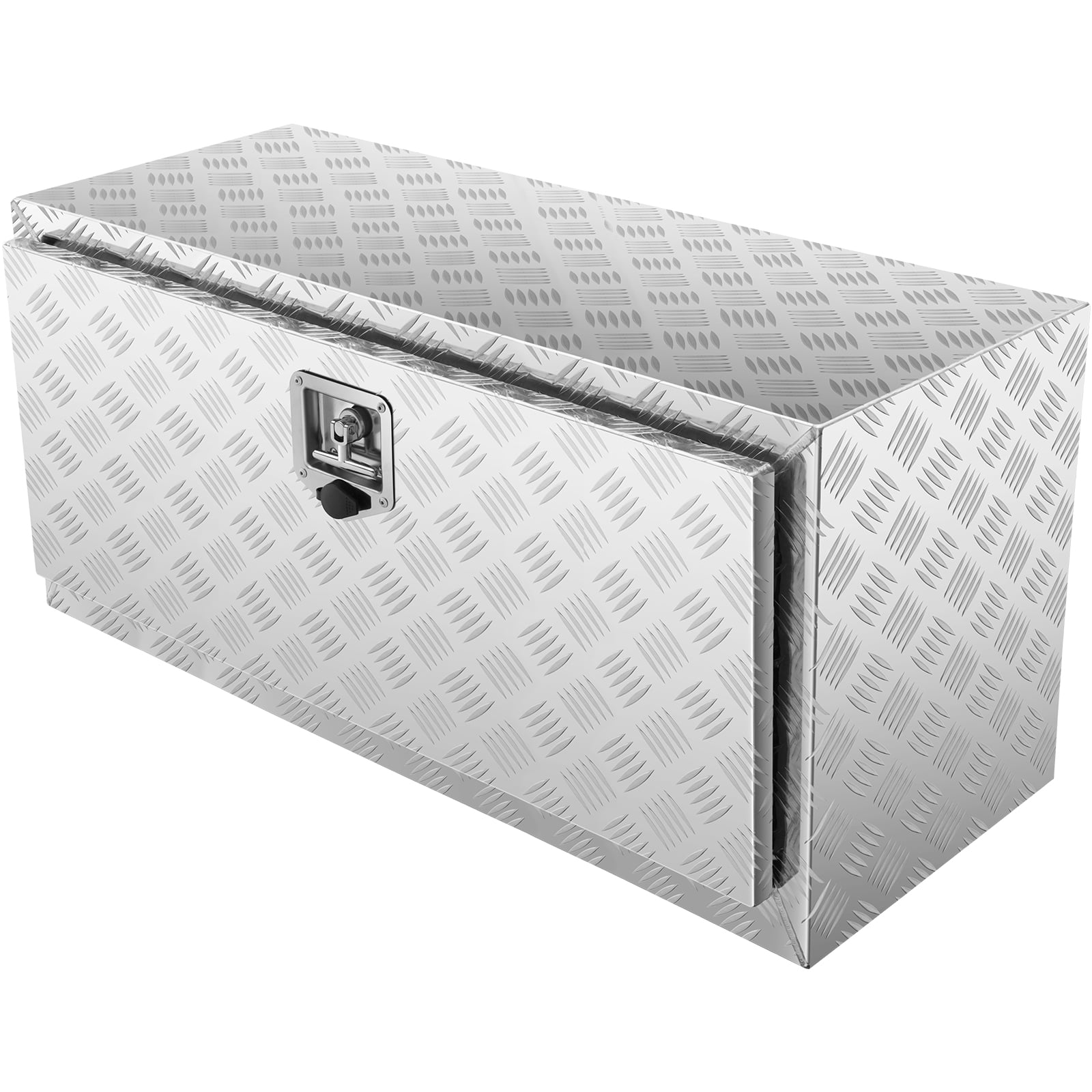 KFFKFF Underbody Aluminum Truck Tool Box 36" x 17" x 18" Trailer RV Tool Storage