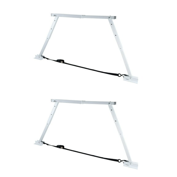 KFFKFF Universal RV Stabilizer, Adjustable Bumper Support for Trailers, Campers, and Fifth Wheels, Foldable Design for Convenient Storage, Height Range 12 to 28 Inches, Minimizes RV Movement