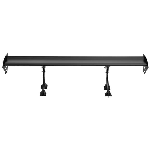 KFFKFF Universal Rear Spoiler GT Style Adjustable Trunk Wing Car Racing 43.3''