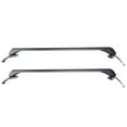 thumbnail image 1 of KFFKFF Universal Roof Rack Cross Bars, Suitable for Vehicles Without Raised Rails or Flush Rail, 165 LBS Load Capacity, Lockable Aluminum Crossbar for Rooftop Luggage and Canoe, 1 of 9