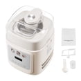 thumbnail image 1 of KFFKFF Upright Automatic Ice Cream Maker with Built-in Compressor, 1 Quart Gelato and Frozen Yogurt Machine, 4 Modes Electric Sorbet Maker, Home Compressor Ice Cream Machine, 1 of 9