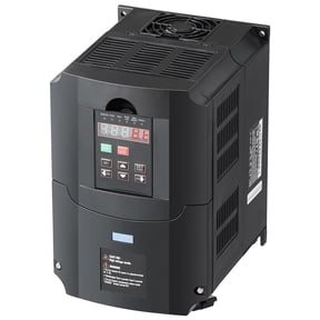 KFFKFF Variable Frequency Drive, 10HP, 7.5KW, 35A, Single or Triple Phase 220V Input to Triple Phase 220V Output, Input Range 40-60Hz, Output Range 0-400Hz for CNC Spindle Motor Speed Regulation