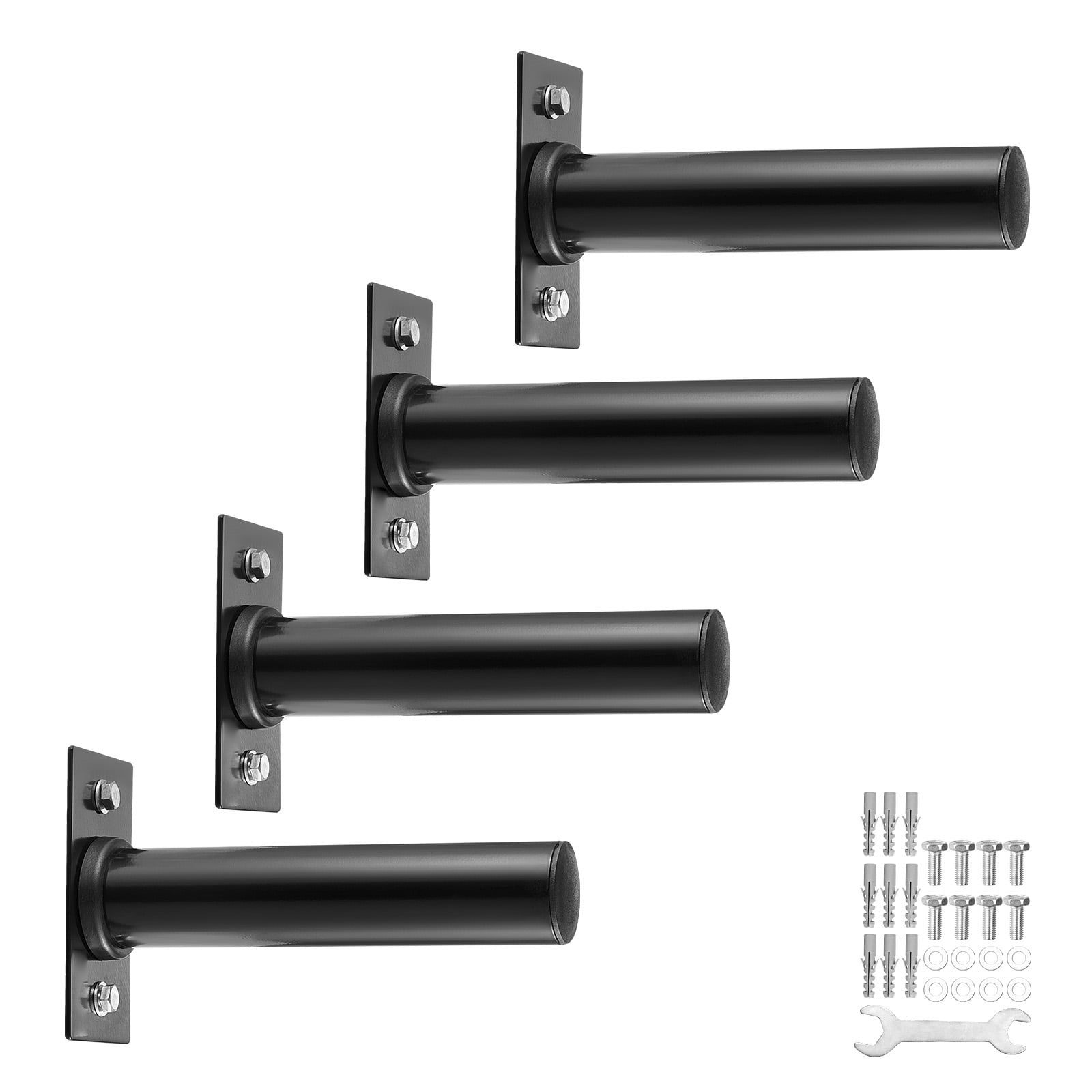 Weight Disk Rack KFFKFF Wall Fixation Weight Disk Holder, Storage for 2-Inch Weight ...