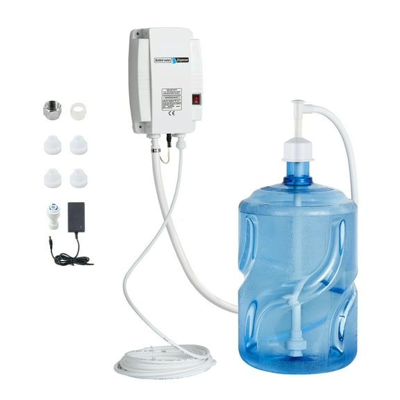 KFFKFF Water Pump Dispenser for 5 Gallon Bottles, Electric Drinking Water Pump System, Single Inlet, Suitable for Coffee/Tea Machines, Fridges, Ice Makers