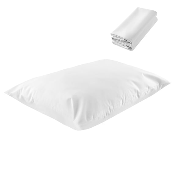 KFFKFF Waterproof Pillow Protectors, 4-Pack with Hidden Zipper, Breathable Standard Size Covers, Stain & Dust Resistant, Sweat-Proof, Washable for Extended Pillow Durability