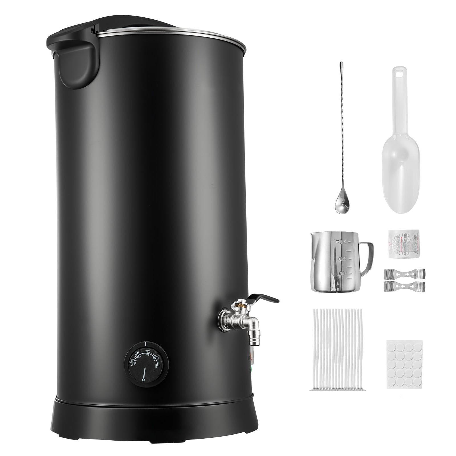 KFFKFF Wax Melting Pot for Candle Crafting, 15.9 Qts Capacity, Efficient Heating with Adjustable Temperature, Non-Stick Design for Smooth Pouring, Ideal for Candles and Soap Making