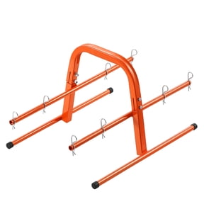 KFFKFF Wire Spool Rack with 100 lbs Capacity, Portable Hand Caddy, Durable Steel Wire Holder for Up to 8 Spools, Max Diameter 9.45 inches, Convenient Design for Electrical, Industrial