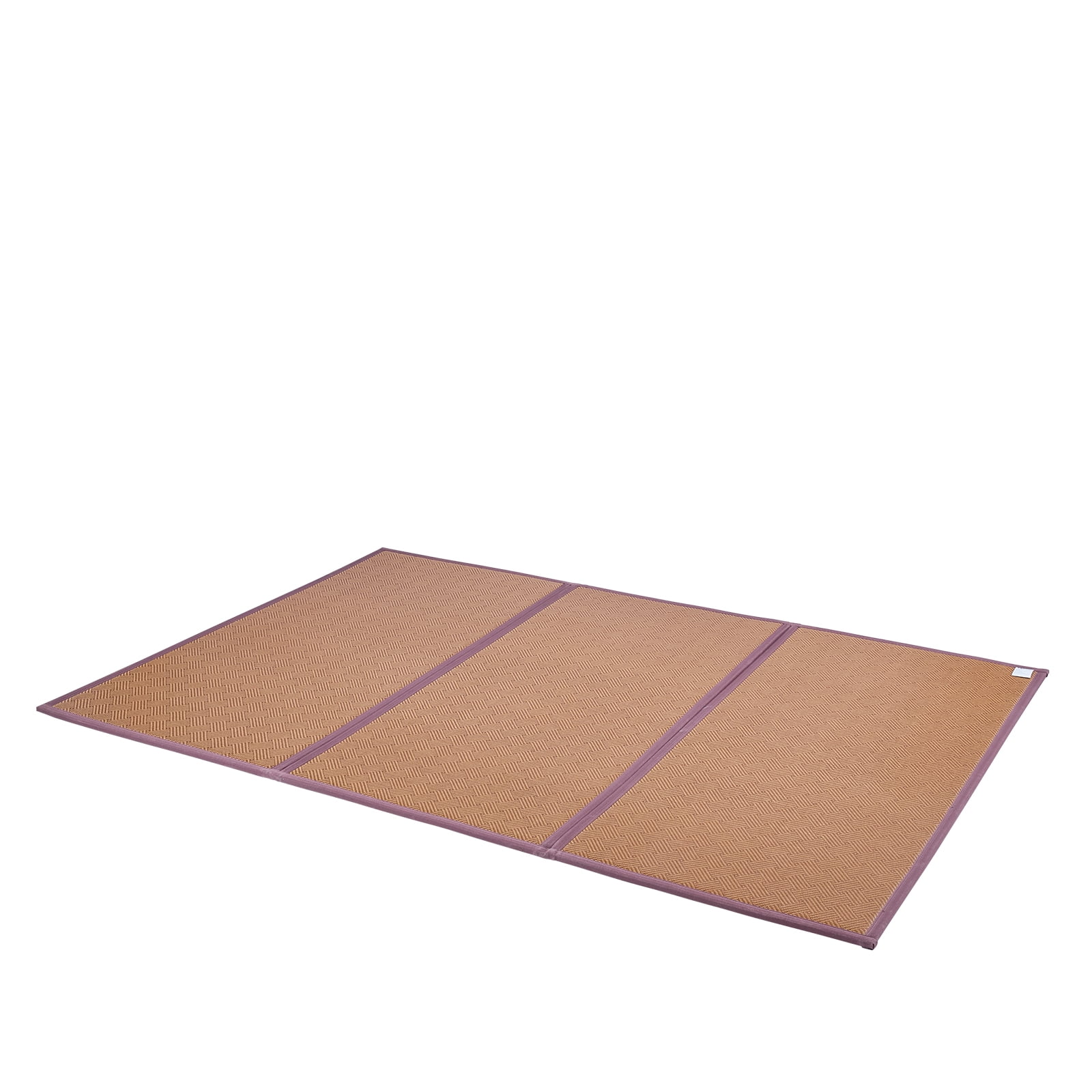 KFFKFF's Tatami Mat from Japan, Measuring 80 x 55 inches, Foldable and Crafted from Authentic Rattan, Features Non-Slip and Simple-to-Clean Surface, Ideal Summer Sleeping Mat with Breathability