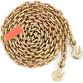 KFFKFF transport binding chain G80 drag chain (with hook) 7100lbs Load 3/8 "x 20"