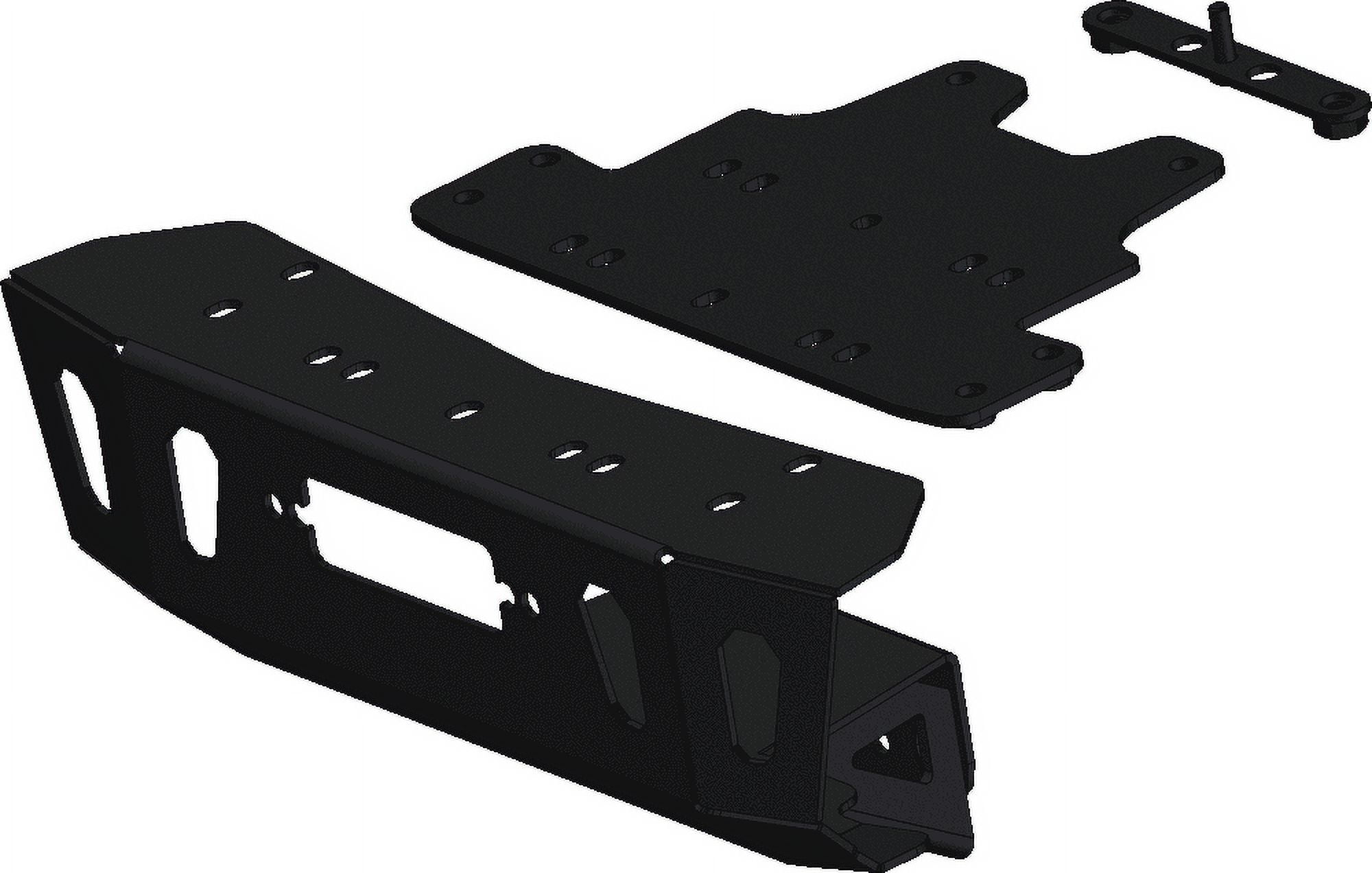 KFI 101890 Winch Mount, fits Polaris RZR XP Turbo S/RZR XP 4 Turbo S, Black