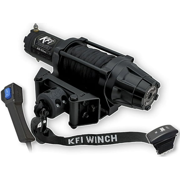 KFI As-50Wx 5000Lb Wide Assault Series Winch
