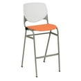 thumbnail image 1 of KFI KOOL Stacking Barstool, Squash Fabric Seat, 1 of 2