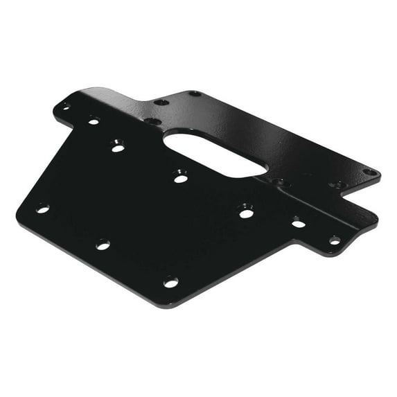 KFI Products 100705 Black for Warn ProV 2-3000 V and 2-3500 Winch Mounts ATV Accessories