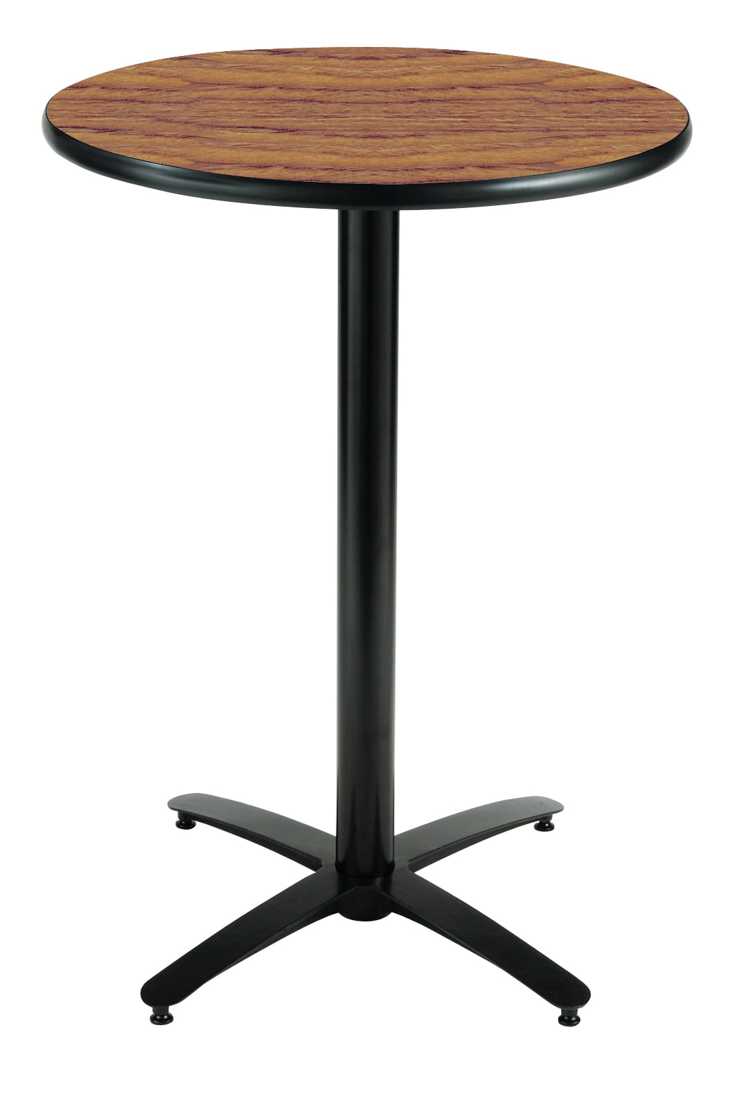 KFI Seating 36in Multiple Colors Round Bistro Table with Arched X Base ...