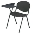 thumbnail image 1 of KFI Stacking School Chair, Writing Tablet, Charcoal Finish, Right Tablet, 1 of 5