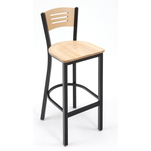 KFI Studios 3300 Series Barstool, Natural