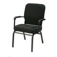 thumbnail image 1 of KFI Studios HTB Series Big & Tall Chair with Arms, Black, 1 of 3