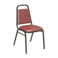 thumbnail image 1 of KFI Studios IM800 Series Dining Chair, Burgundy Vinyl, 1 of 5