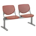 thumbnail image 1 of KFI Studios KOOL 2 Seat Reception Bench, Coral, 1 of 3