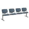 thumbnail image 1 of KFI Studios KOOL 4 Seat Reception Bench, Navy, 1 of 2