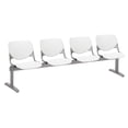 thumbnail image 1 of KFI Studios KOOL 4 Seat Reception Bench, White, 1 of 2