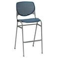 thumbnail image 1 of KFI Studios KOOL Armless Stack Barstool, Navy, 1 of 5