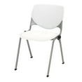 thumbnail image 1 of KFI Studios KOOL Armless Stacking Chair, 400lb Capacity, White, 1 of 7