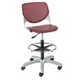 thumbnail image 1 of KFI Studios KOOL Home and Office Adjustable Drafting Stool, Burgundy, 1 of 4