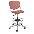 thumbnail image 1 of KFI Studios KOOL Home and Office Adjustable Drafting Stool, Coral, 1 of 2