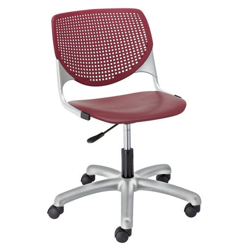 KFI Studios KOOL Home and Office Computer Chair, Burgundy