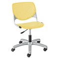thumbnail image 1 of KFI Studios KOOL Home and Office Computer Chair, Yellow, 1 of 7