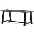 thumbnail image 1 of KFI Studios Midtown 6' x 3' Dining Table, Studio, 1 of 2